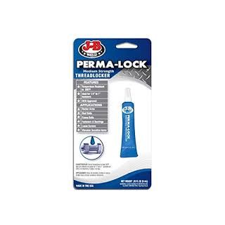 J-B WELD BLUE THREAD LOCKER .04OZ