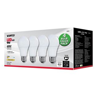 LED 9.5W MED BASE 60W EQUIV 2700K 120V 4