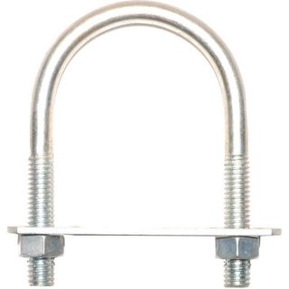 U BOLT 5/16 3"W X 2"L Steel Zinc Pla