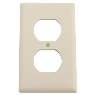 RECEPTACLE PLATE WHITE DUPLEX 2132W