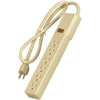 6 OUTLET POWER STRIP W/CIRCUIT BREAKER 3
