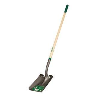 SHOVEL LHSP 48" WOOD HDL/COMFORT GRIP