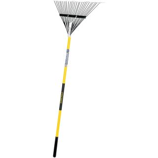 LEAF RAKE 26-TINE 54" FIBERGLASS HAND