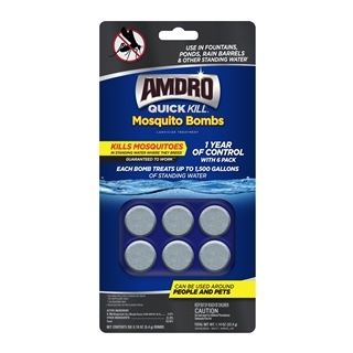 AMDRO QUICK KILL MOSQUITO BOMBS 6/CD