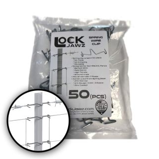 LOCKJAWZ SPRING TPOST CLIP NO TOOLS REQ.