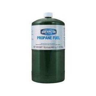 PROPANE CAMPING FUEL CYLINDER GREEN 16.4