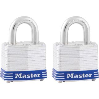 MASTER 3T KA PADLOCK 2PK 9/32"Dia x