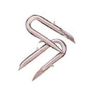 FENCE STAPLE 2" DBL BARB GALV 50#