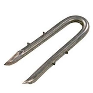 FENCE STAPLE 1-1/4 DBL BARB