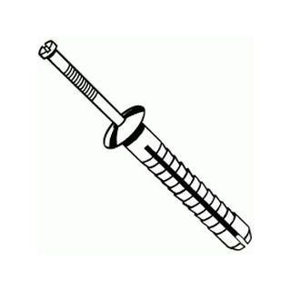 3/16X1 NYL MUSHROOM HEAD NAIL DRIVE ANCH
