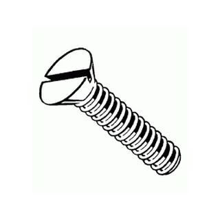 ! MACH SCREW FH 6-32X3/4