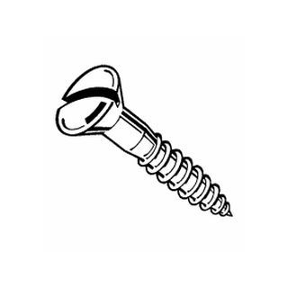 ! OH WOOD SCREW 4X1/2 MF02471