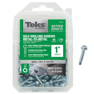 TEKS 21316 SELF DRILLING TAPPING HEX SCR