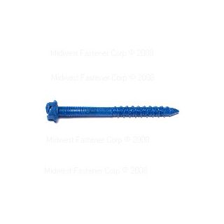 CONCRETE SCREW 1/4X2-3/4 MF08119 HEX HEA