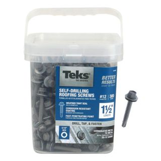 TEKS SCREWS 12 X 1-1/2 HEX SELF-DRILL NE