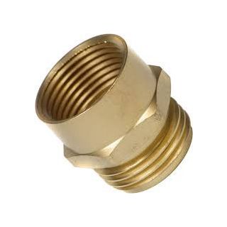 BRASS HOSE FITTING 3/4MNH X 3/4FNPT