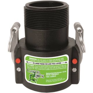 CAMLOCK 1-1/2 Female Coupler x MNPT LEVE