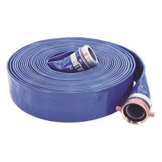 DISCHARGE HOSE 2"X50' ML X FM BLUE 80