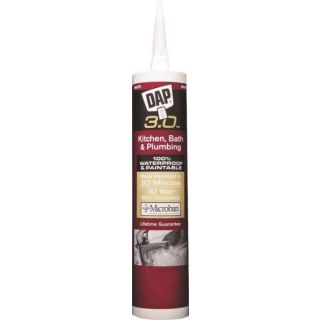 ! DAP 00790 PLUMBING CAULK 9OZ TUBE WHIT