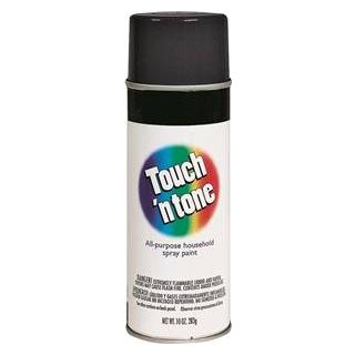 TOUCH N TONE GLOSS BLK 10OZ SPRAY PAINT