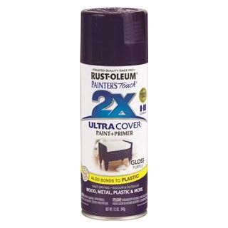 RUSTOLEUM 2X GLOSS PURPLE SPRAY PAINT 12