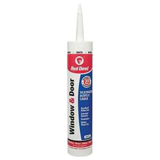 R D ACRYLIC/SILICONE CAULK WHITE 10.1OZ