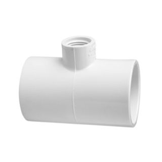 PVC TEE 3/4 X 1/2 SXSXTh .