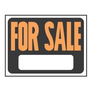 FOR SALE SIGN Hy-Ko Hy-Glo Series 3006 F