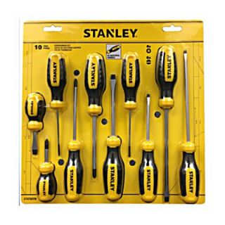 STANLEY 10PC SCREWDRIVER SET