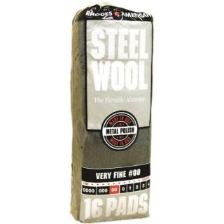 VERY FINE STEEL WOOL PAD 16/PK