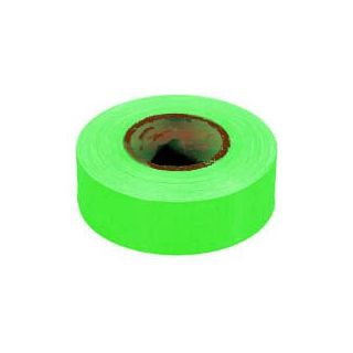 FLUORESCENT GREEN FLAG TAPE 150'