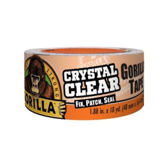Gorilla Tape 18 yd L 1.88" W CLEAR