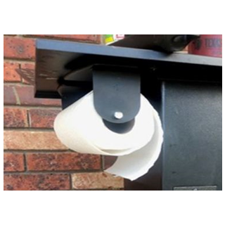 BBQ GRILL MAGNETIC PAPER TOWEL RACK DRIP