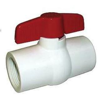 BALL VALVE PVC 1/2" IPS