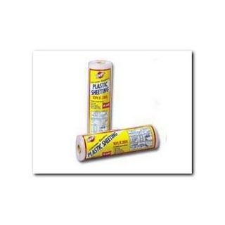 COVERALL 10X25 4MIL CLEAR