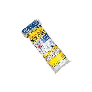 WARP DROP CLOTH 9X12 .6MIL CLEAR