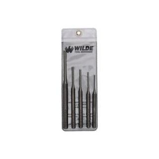 WILDE USA 5PC Pin Punch Set 3/32,1/8,5/3