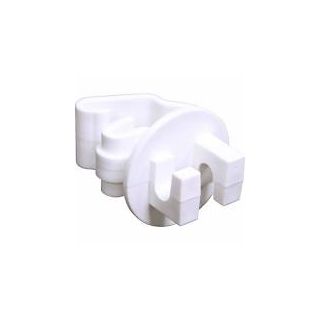 ZAREBA ELECTRO BRAID T POST INSULATOR WH